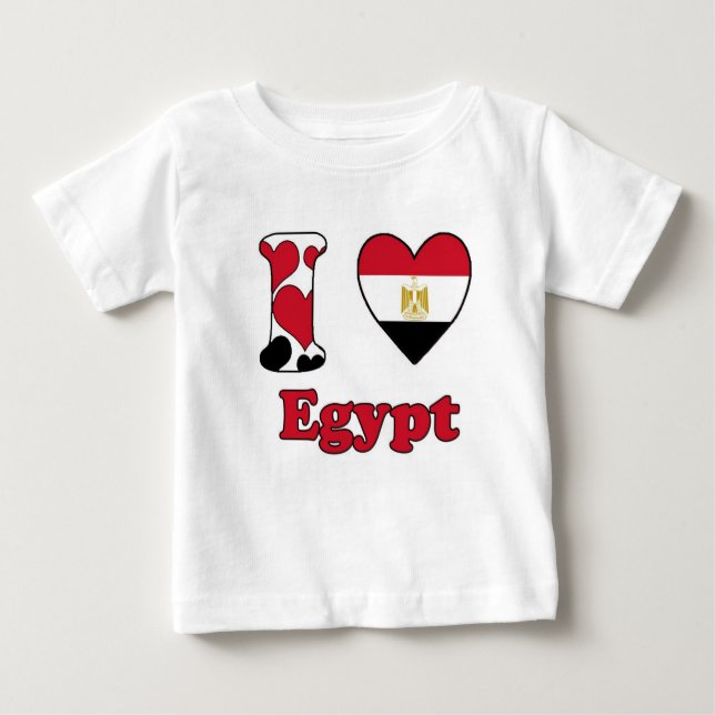 I love Egypt Baby T-Shirt (Front)