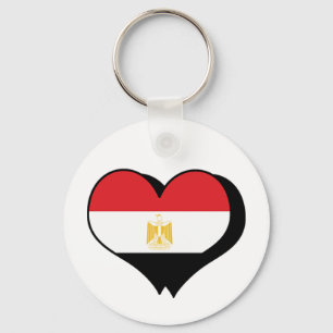 I Love Egypt Keychain