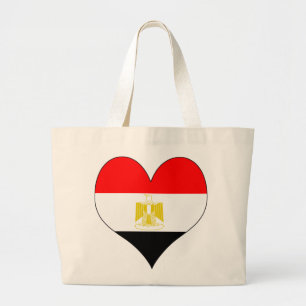 I Love Egypt Large Tote Bag