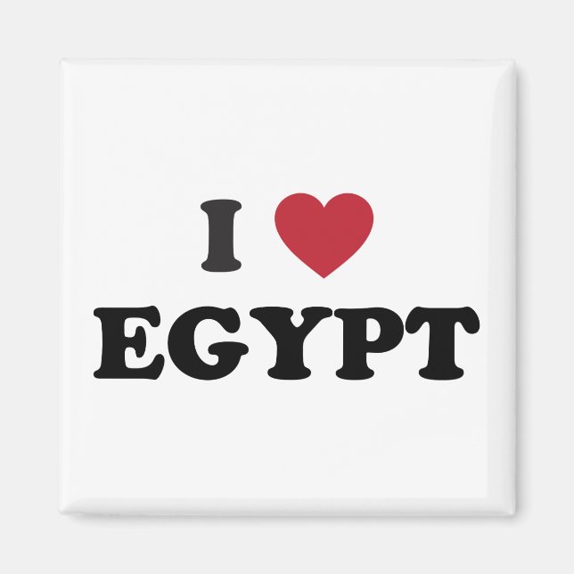 I Love Egypt Magnet (Front)