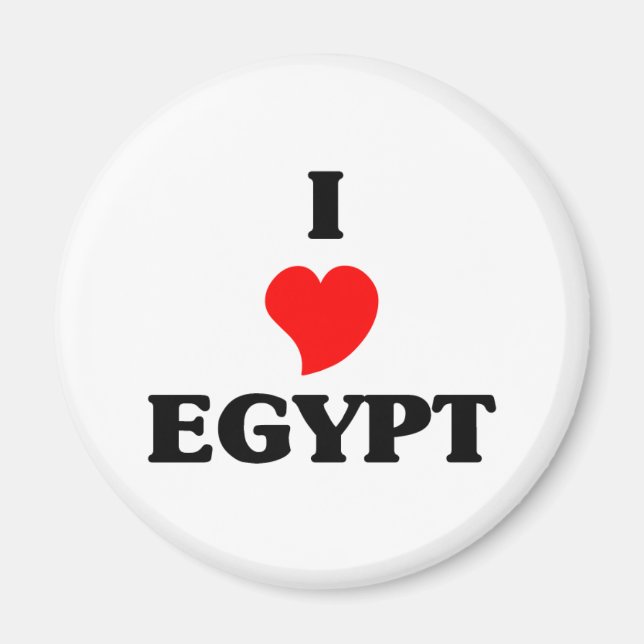 I Love Egypt Magnet (Front)
