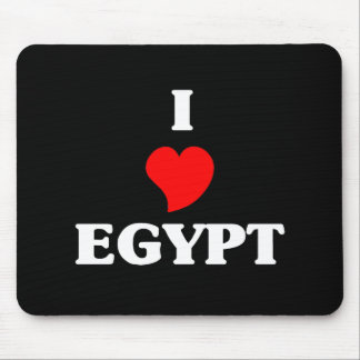 I Love Egypt Mouse Pad