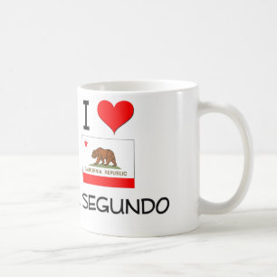 I Love EL SEGUNDO California Coffee Mug