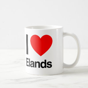 i love elands coffee mug