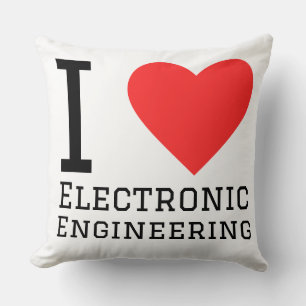 I love electronic engineering  cushion