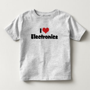 I Love Electronics Toddler T-Shirt
