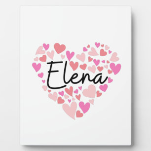 I love Elena Plaque