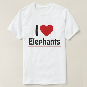 I love elephants T-Shirt