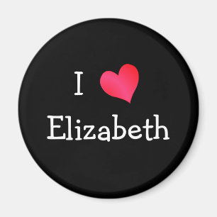 I Love Elizabeth Magnet