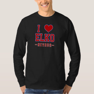 I Love Elko Nevada T-Shirt