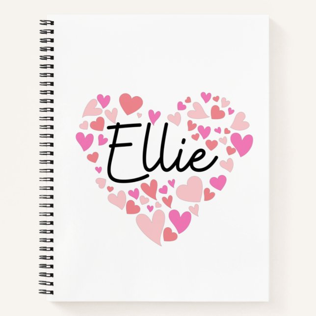 I love Ellie Notebook (Front)