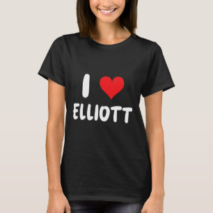 I Love Elliott - Heart T-Shirt
