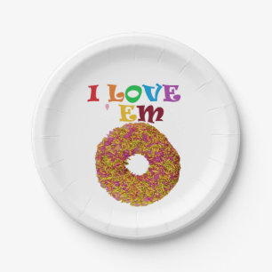 I love 'em ! paper plate