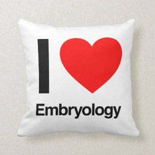 i love embryology cushion