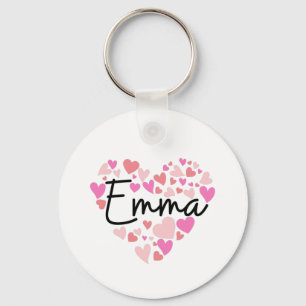 I love Emma Key Ring