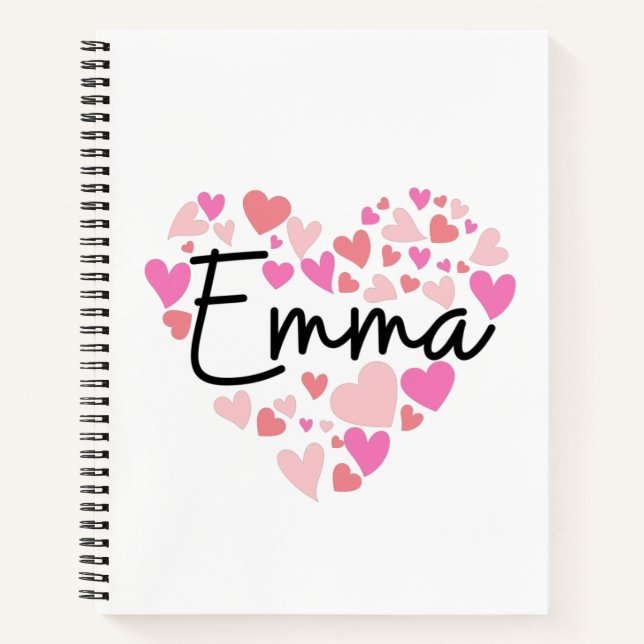 I love Emma Notebook (Front)