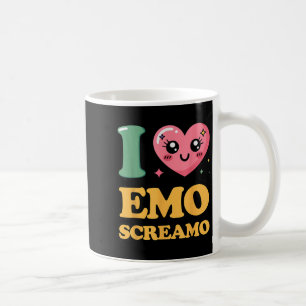 I love emo screamo coffee mug