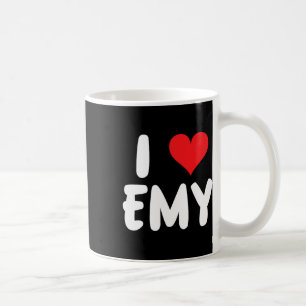 I Love Emy - Heart - Name Coffee Mug