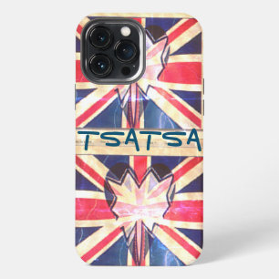 I Love England Art Print iPhone Case