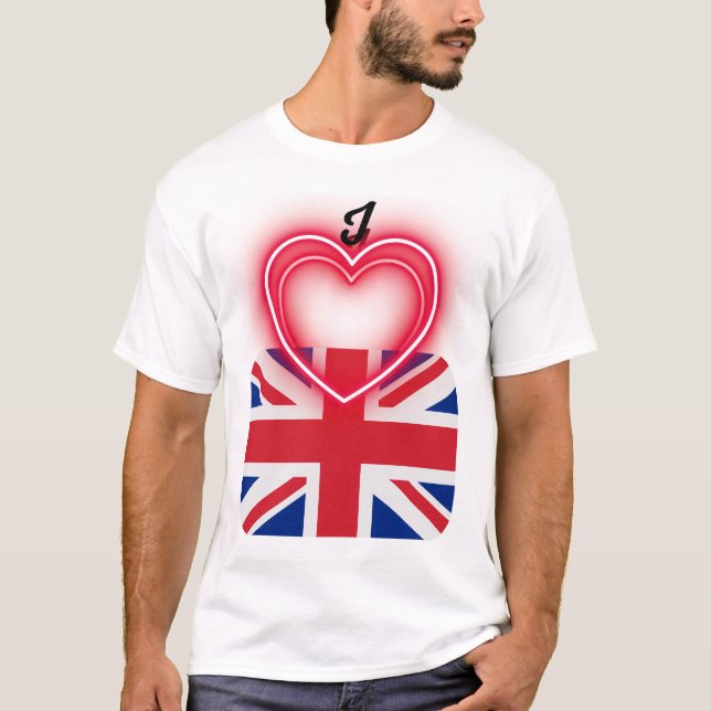 I Love England T-Shirt (Front)