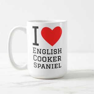 I love English cooker spaniel Coffee Mug