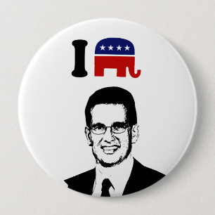 I Love Eric Cantor 10 Cm Round Badge