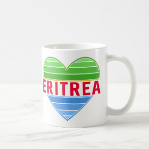 I Love Eritrea, Eritrean Heart Coffee Mug