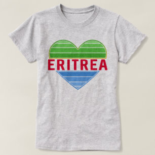 I Love Eritrea, Eritrean Heart T-Shirt