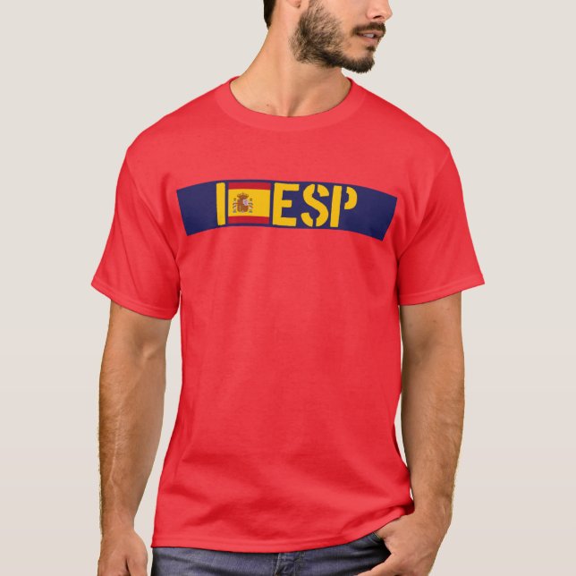 I Love ESPAÑA Stripe Tee (Front)