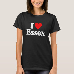 I Love Essex Heart A2 T-Shirt