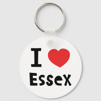 I love Essex Key Ring