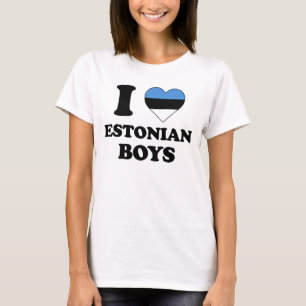 I love Estonian Boys T-Shirt