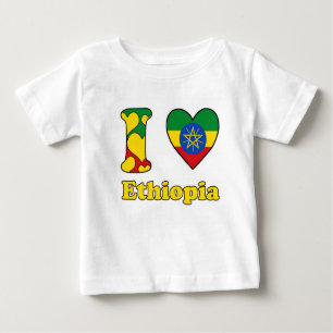 I love Ethiopia Baby T-Shirt