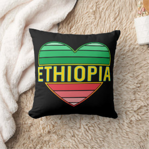 I Love Ethiopia, Ethiopian Heart Cushion