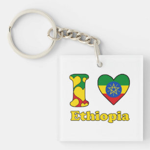 I love Ethiopia Key Ring