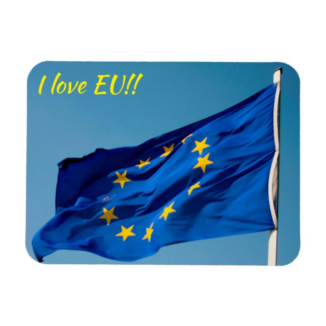 I love EU Magnet (Horizontal)