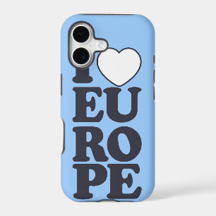 I LOVE EUROPE custom iPhone case-mate