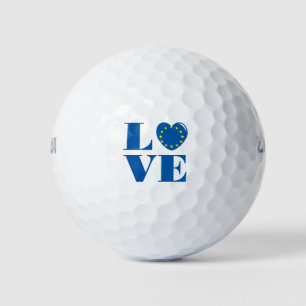 I love European Union Golf Balls