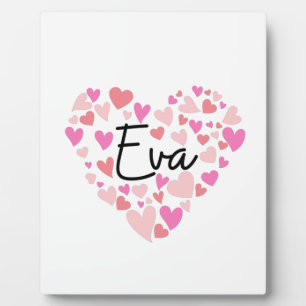 I love Eva Plaque