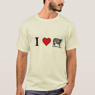 I love every part of the cow T-Shirt