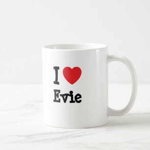 I love Evie heart T-Shirt Coffee Mug