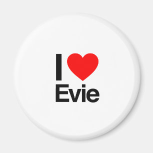 i love evie magnet
