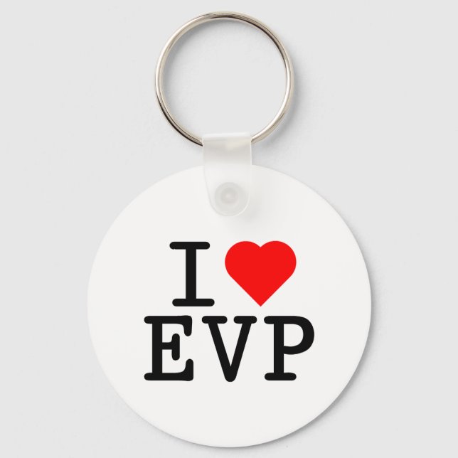 I love EVP Key Ring (Front)