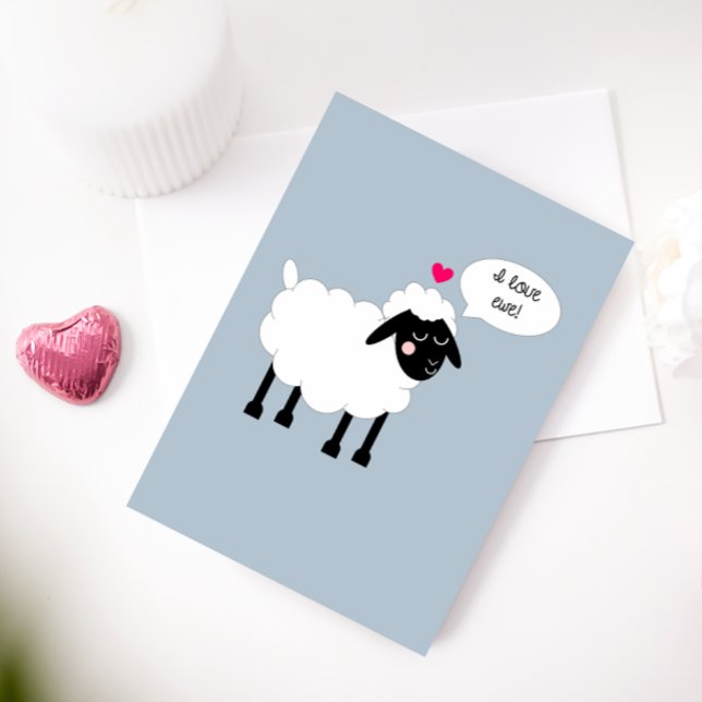 I Love Ewe Anniversary Card (Creator Uploaded)