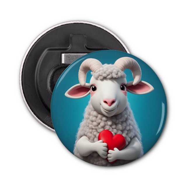 I Love Ewe Bottle Opener (Front)
