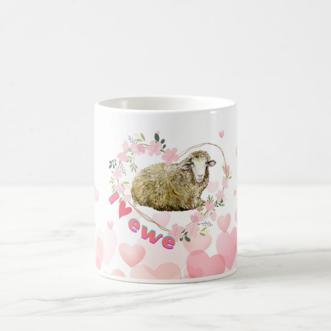 I love Ewe    Coffee Mug (Center)