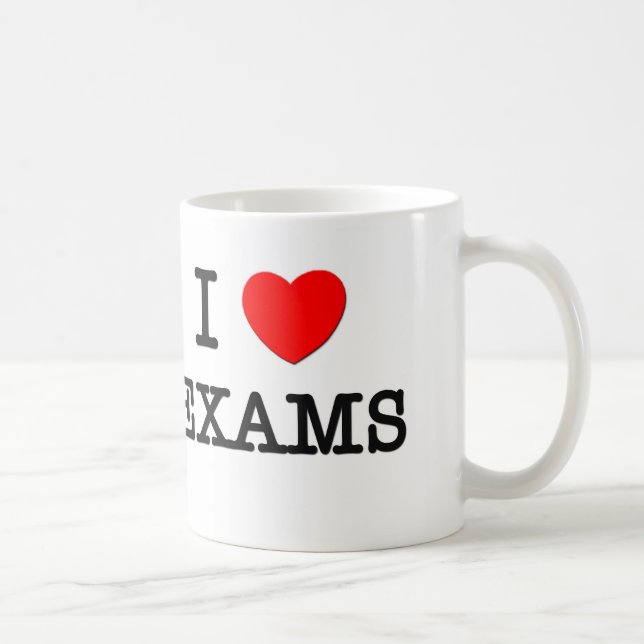 I love Exams Coffee Mug (Right)