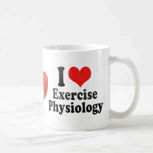 I Love Exercise Physiology Coffee Mug
