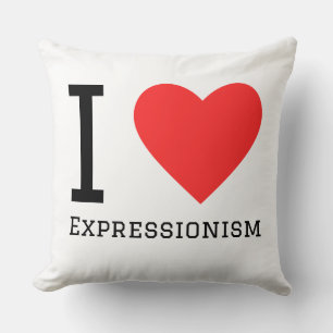 I love expressionism  cushion