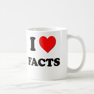 I Love Facts Coffee Mug